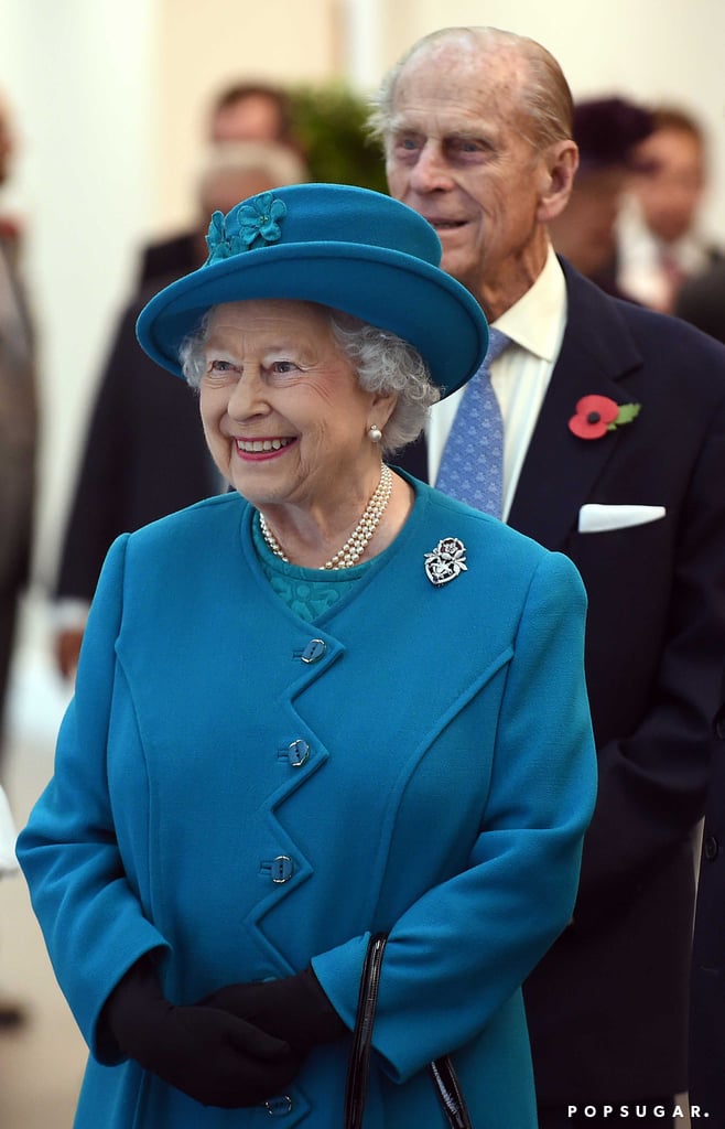 Queen Elizabeth II and Prince Philip toured a Jaguar and Land Rover factory in Wolverhampton, England, on Thursday.