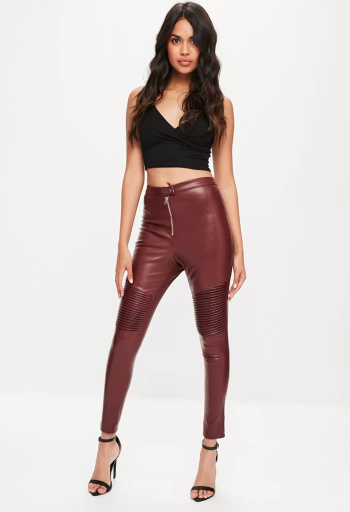 Missguided Faux Leather Leggings