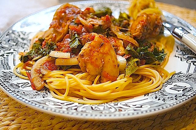 Balsamic Chicken With Tomatoes