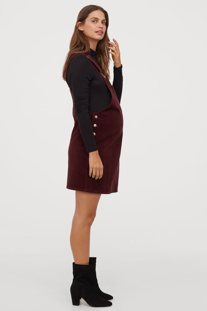 Mama Overall Dress Best Maternity Dresses 2020 POPSUGAR Family Photo 2