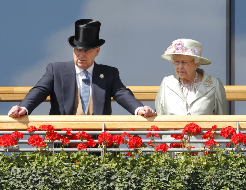 Prince Andrew and Queen Elizabeth II, 2014