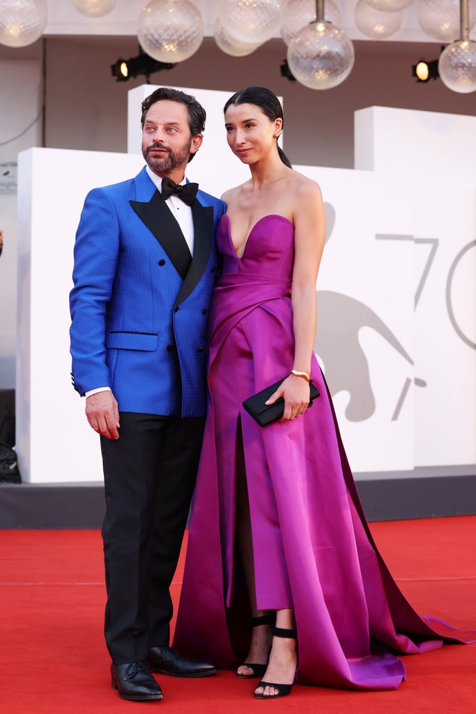 Nick Kroll and Lily Kwong at the "Don't Worry Darling" VFF Red Carpet