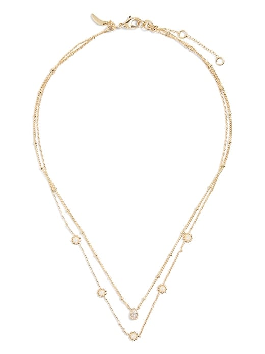 Banana Republic Double Layer Necklace