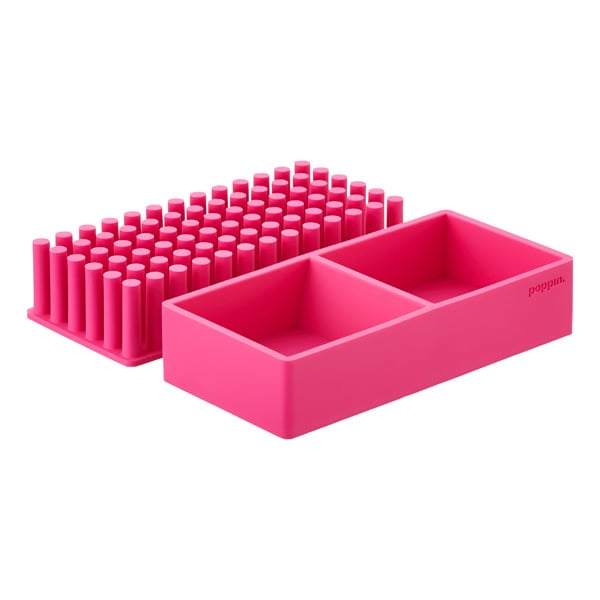 Pink Poppin Silicone Organisers Set