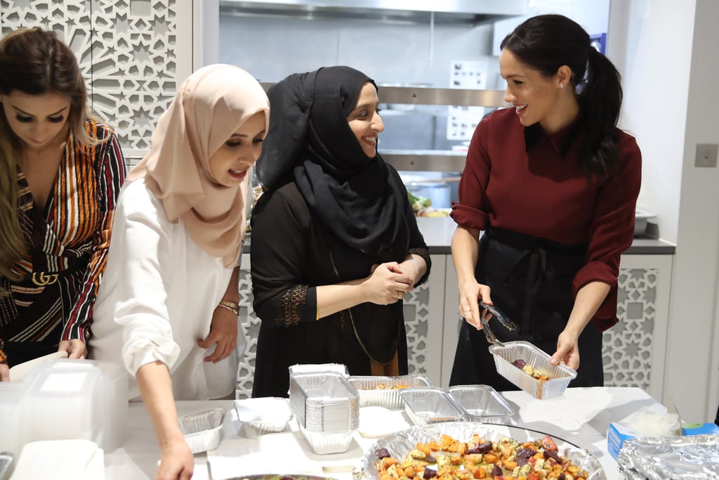 Meghan Markle Visits Hubb Community Kitchen November 2018