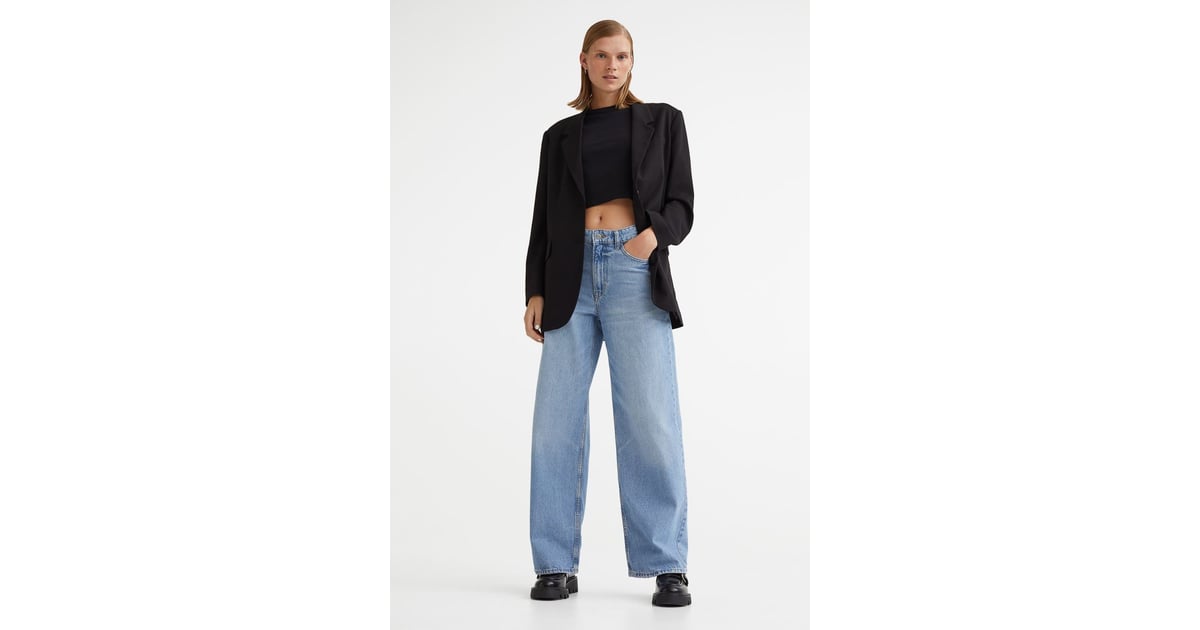 H&M Wide Low Jeans | H&M Fall Must Haves 2022 | POPSUGAR Fashion Photo 13