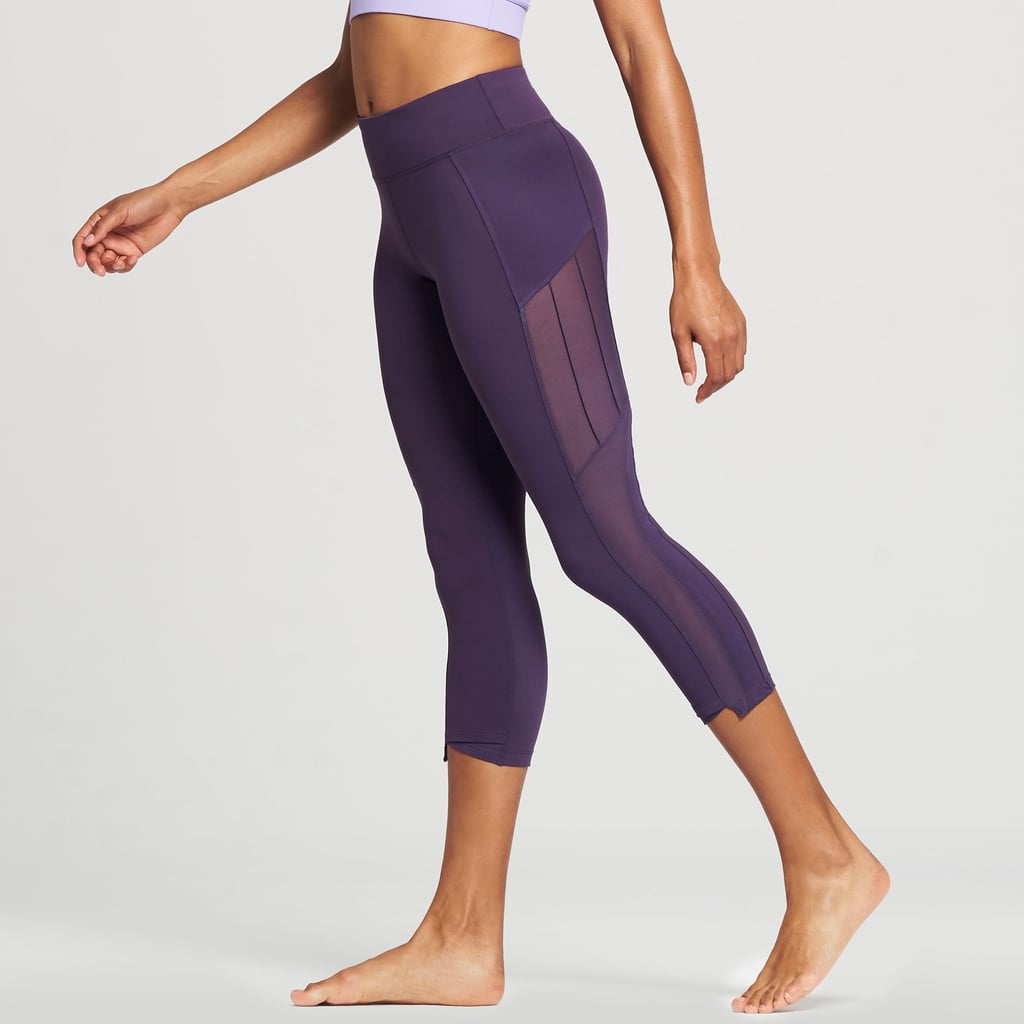Tantris Tanostretch Mesh Panel Capri Legging