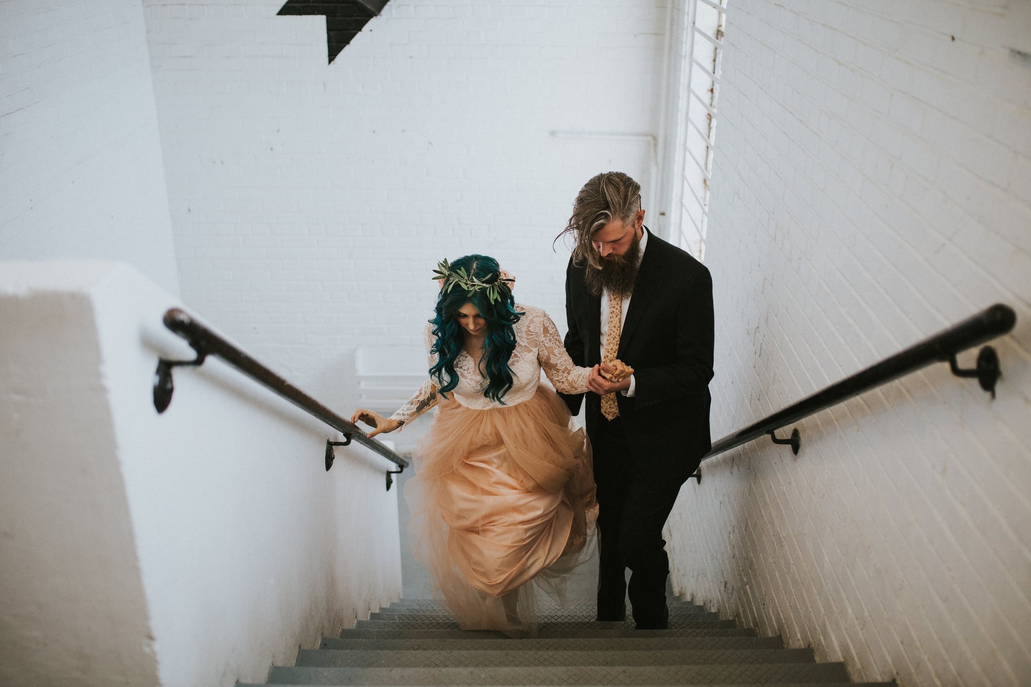Bride Leaves Wheelchair to Walk Down the Aisle
