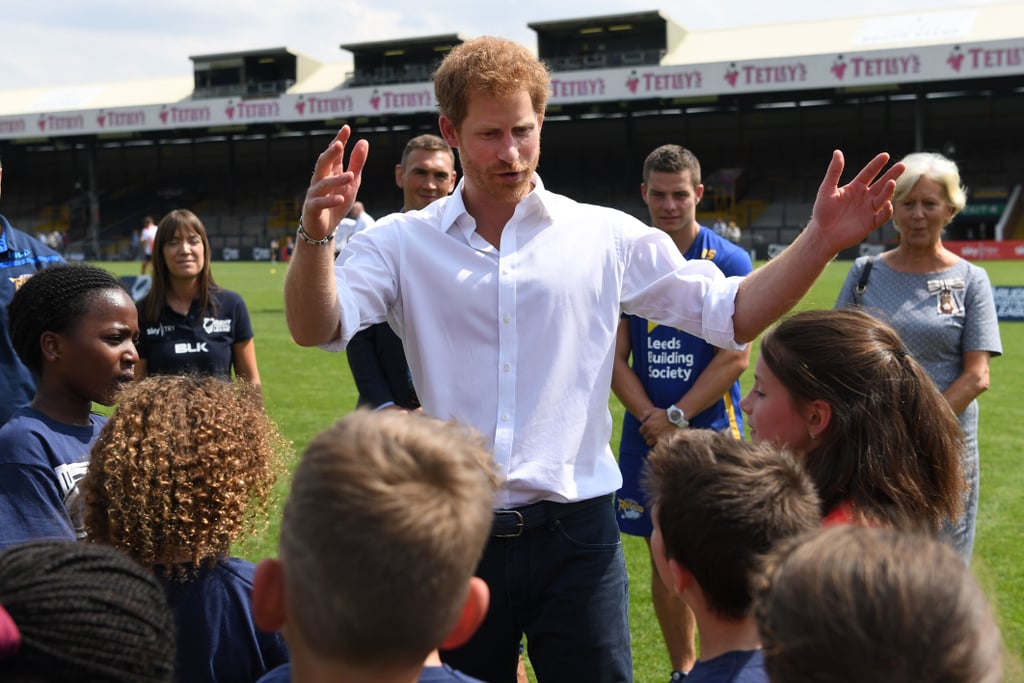 Prince Harry Visiting Leeds July 2017