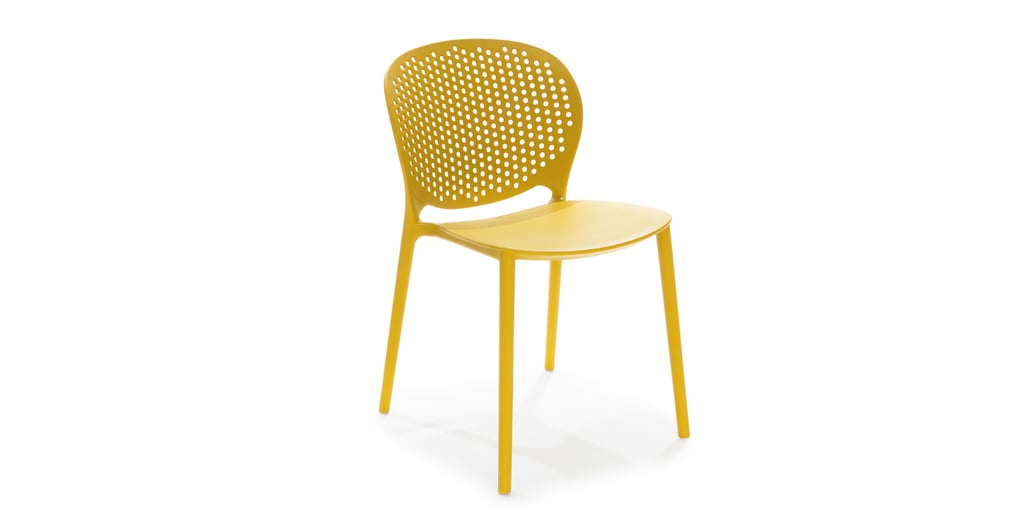 Dot Sun Yellow Outdoor Dining Chair