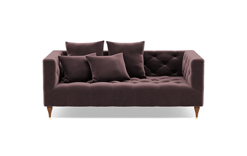 The Best Chesterfield Velvet Loveseat