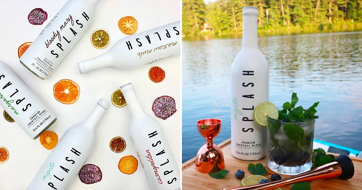 Splash LowCalorie Natural Cocktail Mixers POPSUGAR Food
