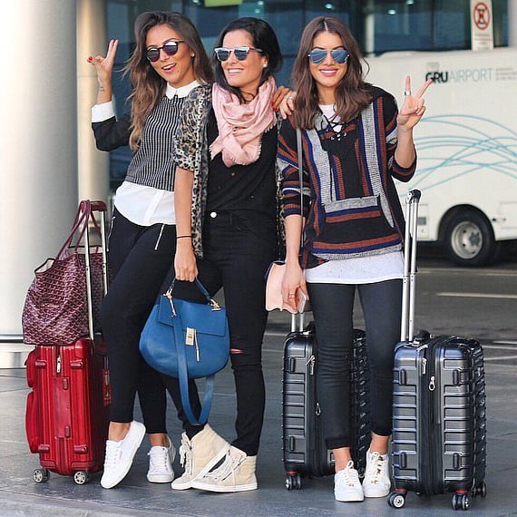 Chic travel outfit clearance