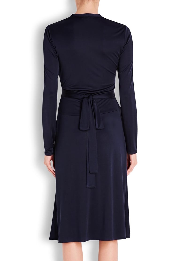 Kate's Issa Phylis Navy Wrap-Effect Dress