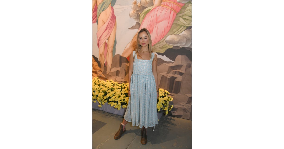 Lady Amelia Windsor at Shrimps Fall 2019 | Celebrities in the Front Row