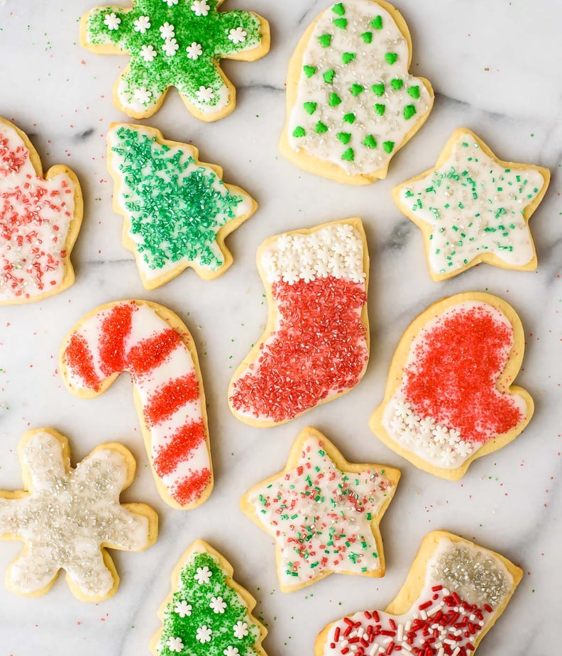 Festive Cream Cheese Sugar Cookies