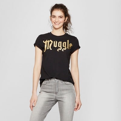 Muggle Gold Foil Graphic T-Shirt