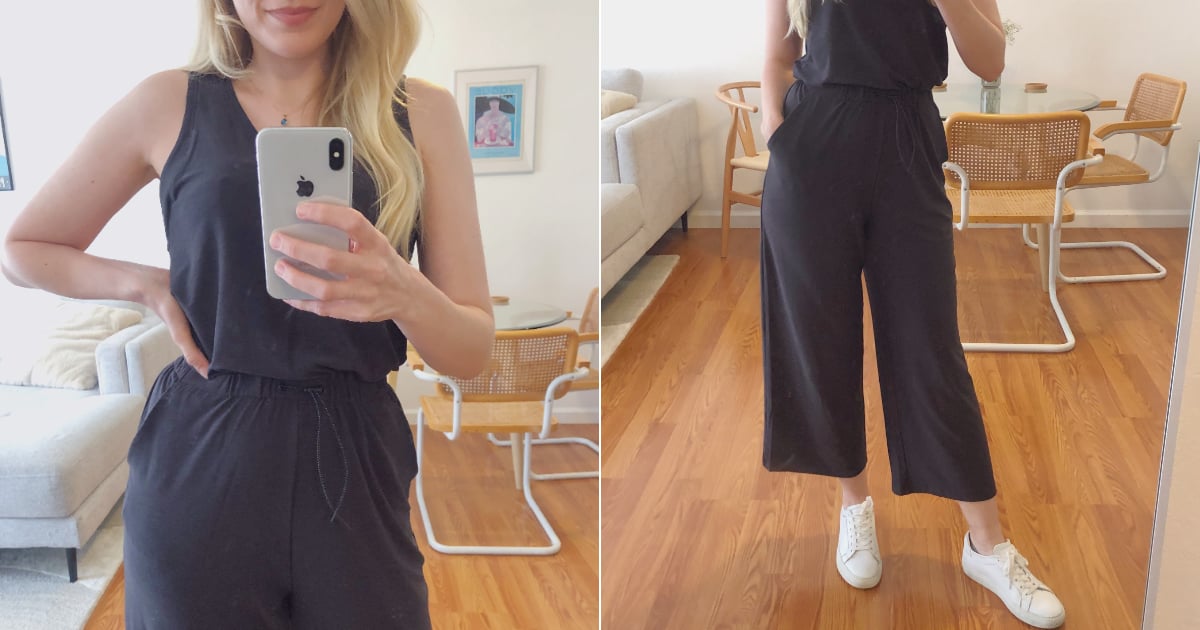 I Can’t Stop Wearing This Comfy Jumpsuit That’s Made With Moisturize-Wicking Fabric