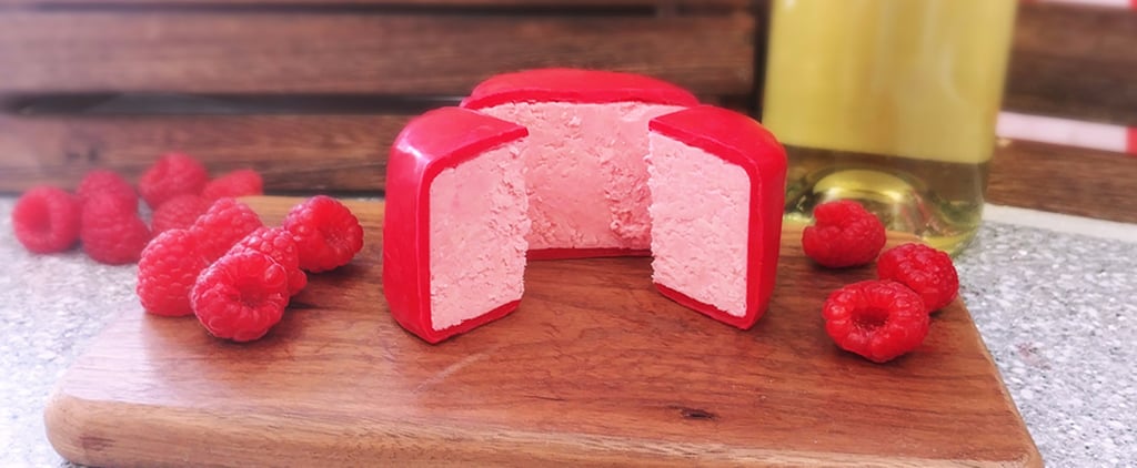 Pink, Prosecco-Flavored Cheese