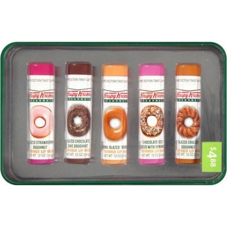 Krispy Kreme Doughnuts Flavored Lip Balm Gift Set ($5)