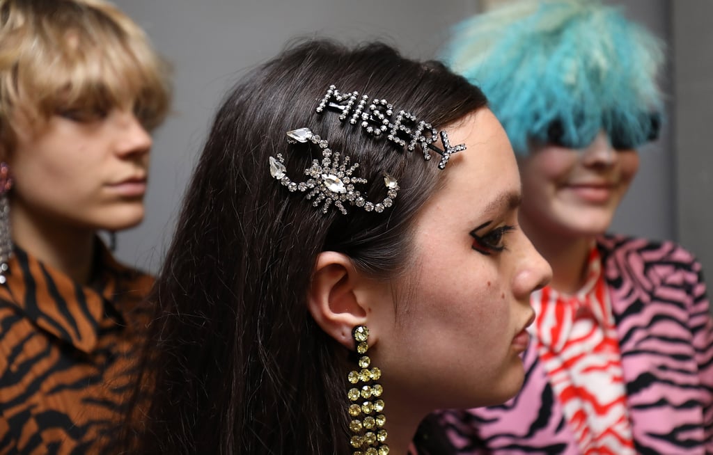 Backstage at Ashley Williams