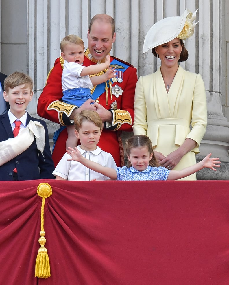 Prince George Princess Charlotte at Trooping the Colour 2019 | POPSUGAR ...
