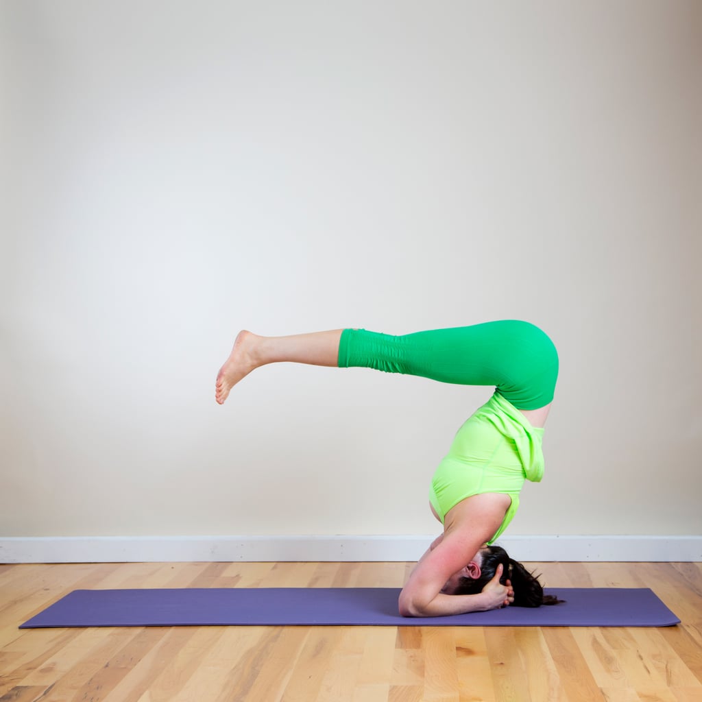 Headstand Leg Lifts