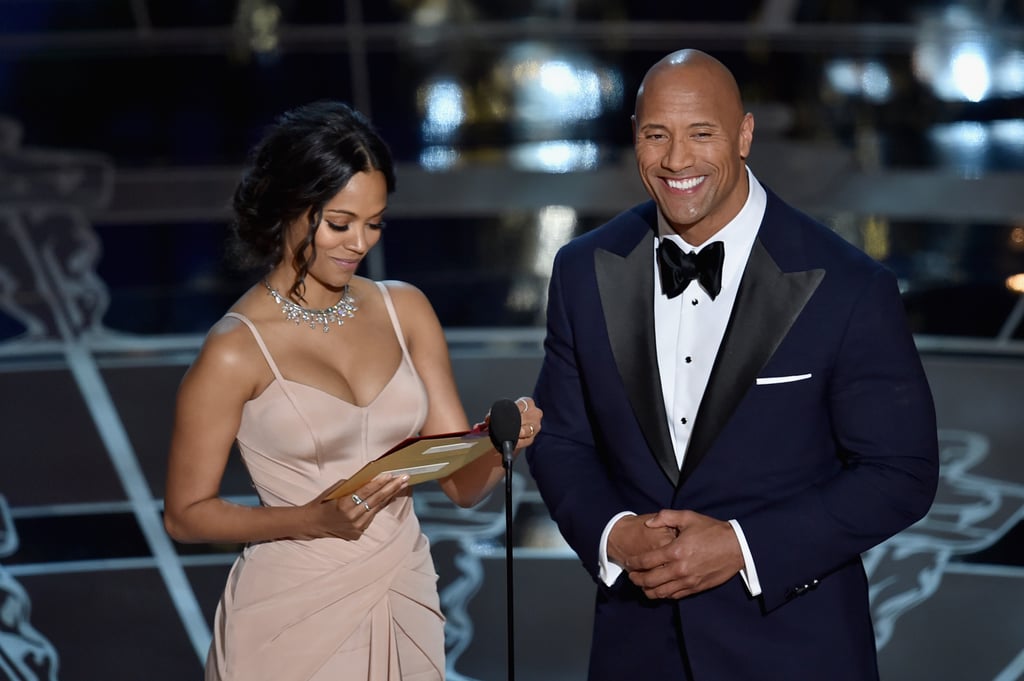 Zoe Saldana at the Oscars 2015 Pictures