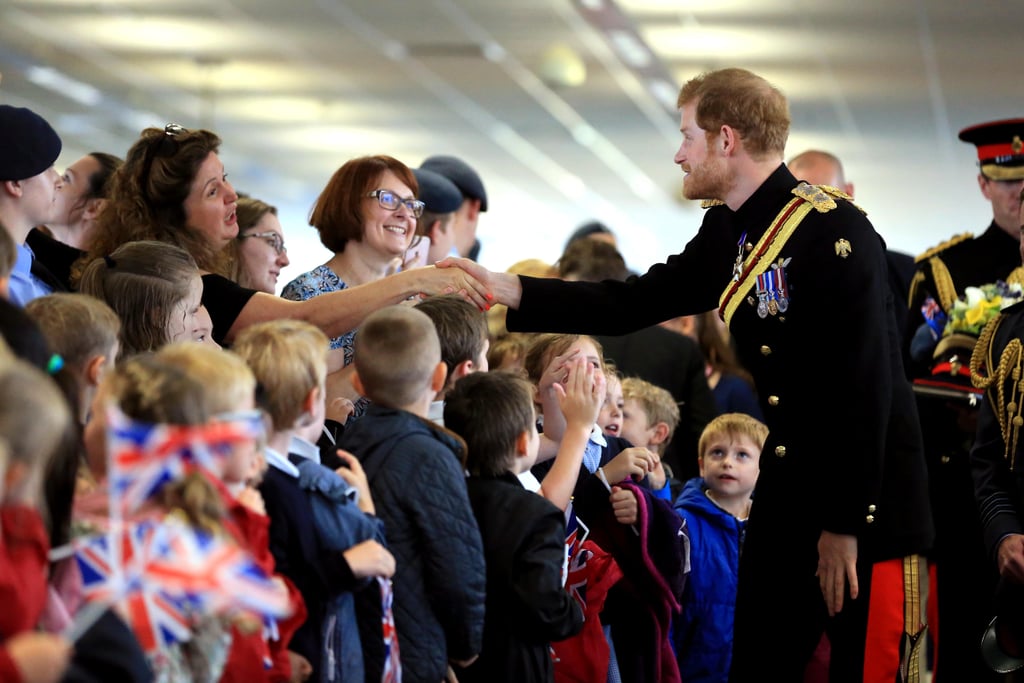 Prince Harry Visiting Suffolk July 2017