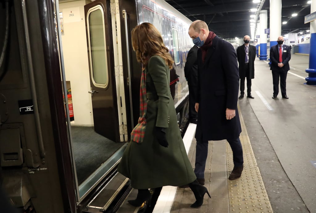 Kate and William's Royal Train Tour: Day One at Euston Station in London