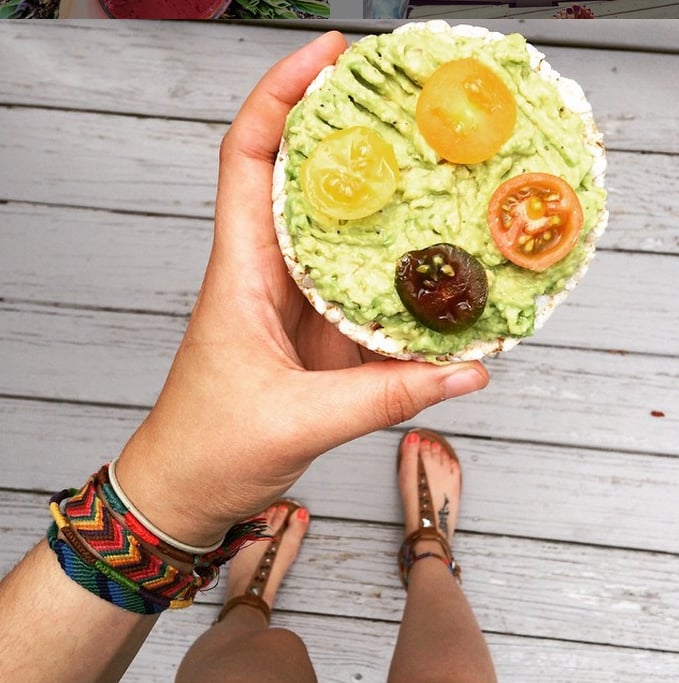 Avocado Rice Cake Recipes POPSUGAR Fitness