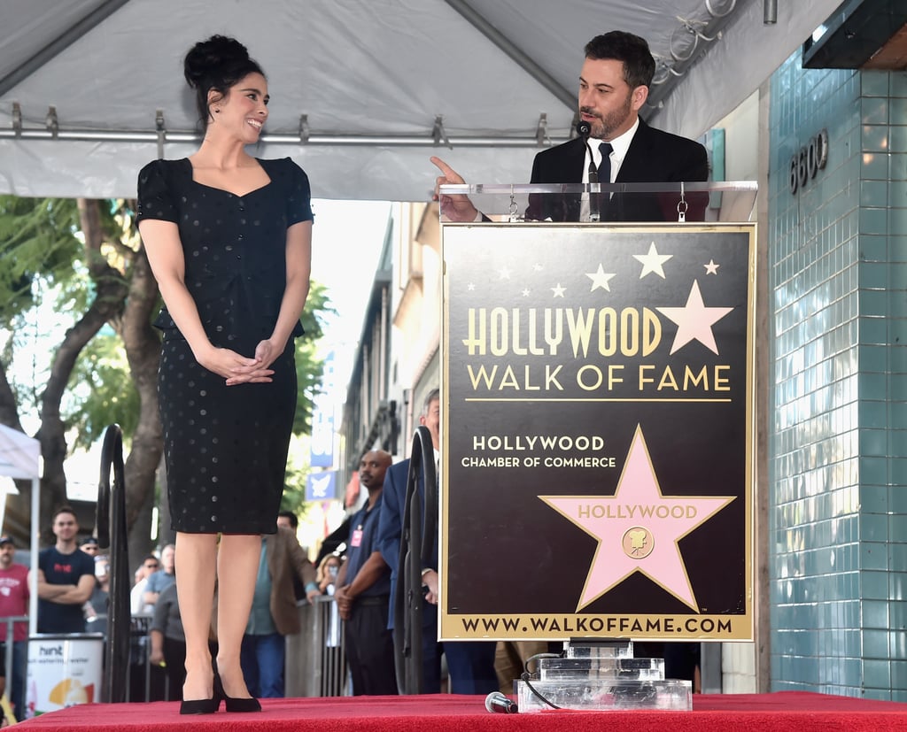 Jimmy Kimmel at Sarah Silverman's Walk of Fame Ceremony 2018