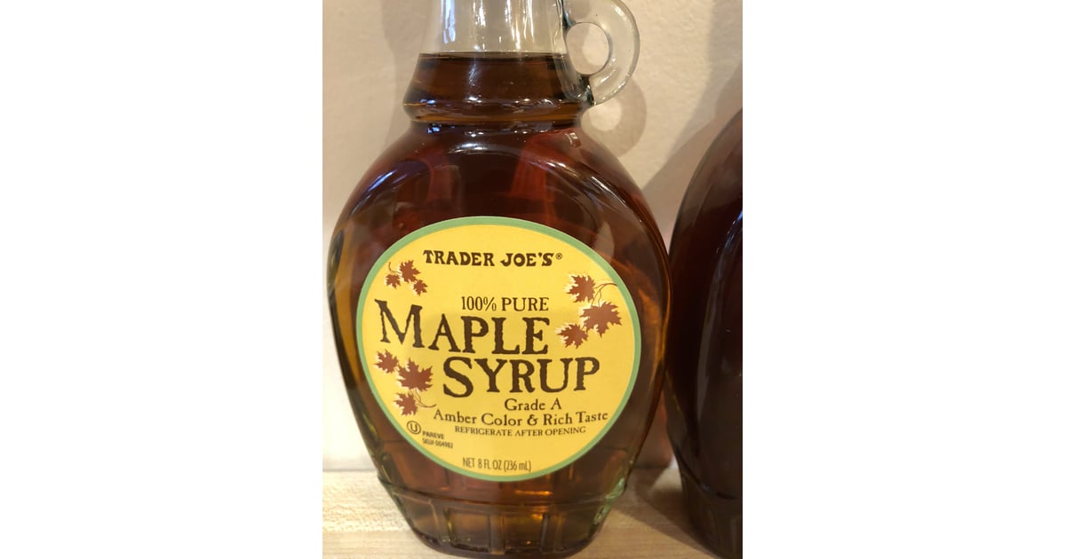 Maple Syrup Trader Joe's Healthy Baking Products POPSUGAR Fitness