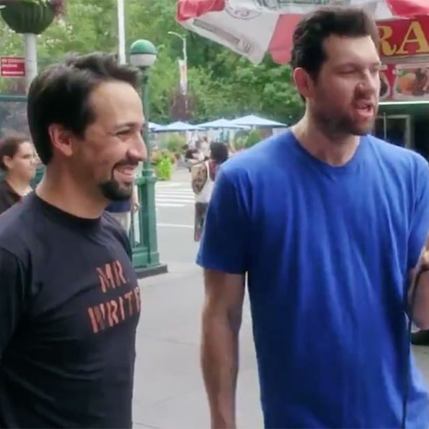 Billy eichner new arrivals lin manuel miranda