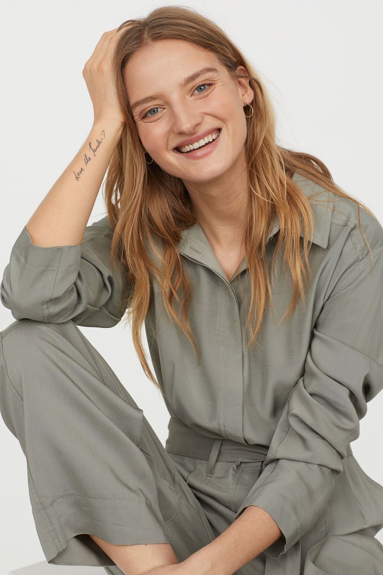 H&M Jumpsuit With Collar