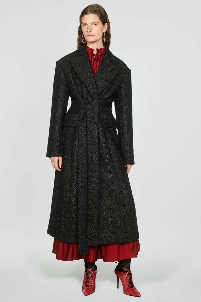 Zara Campaign Collection Belted Coat