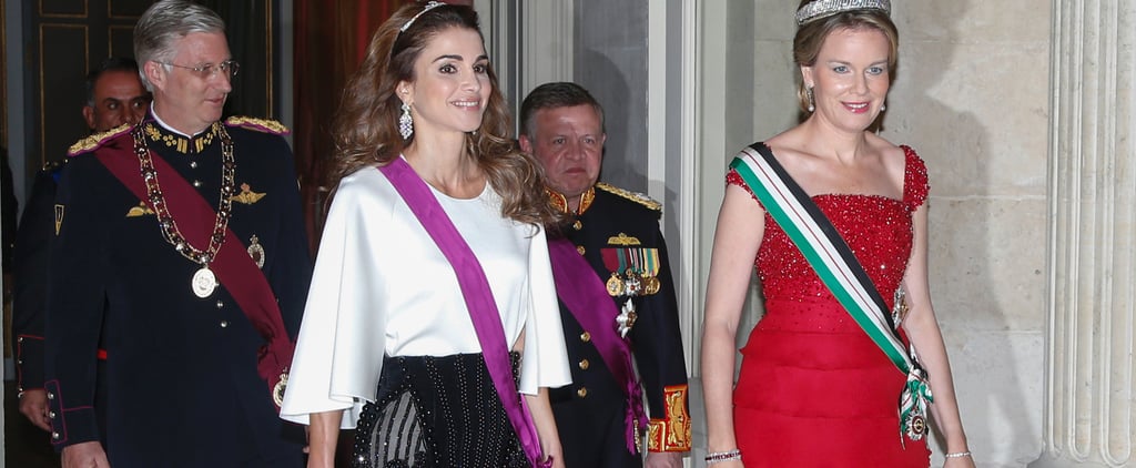 Queen Rania Balmain Skirt May 2016