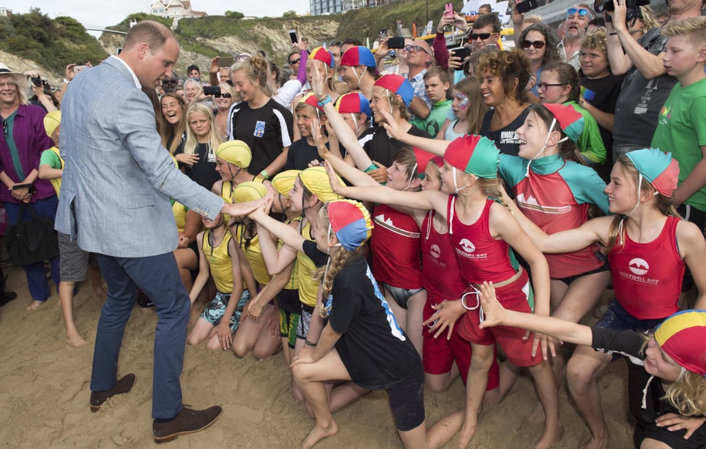 Kate Middleton and Prince William in Cornwall September 2016