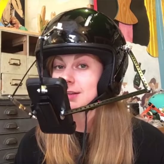 Simone Giertz Pokemon Go Helmet