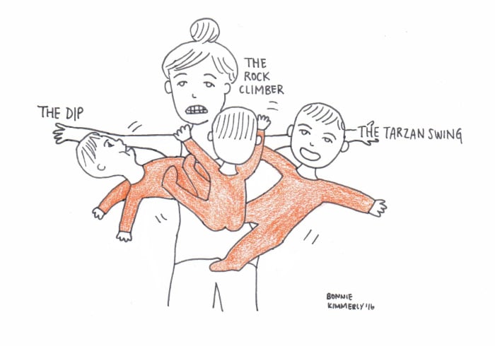 Funny Cartoons Show Struggles of New Moms