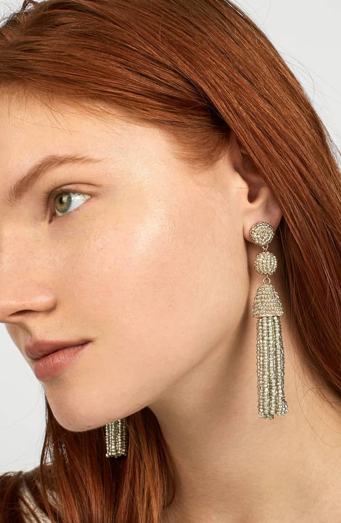 BaubleBar Granita Beaded Tassel Earrings