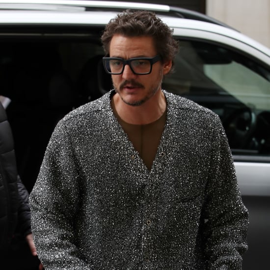 Pedro Pascal's Sparkly Cardigan Proves He's a Style Icon