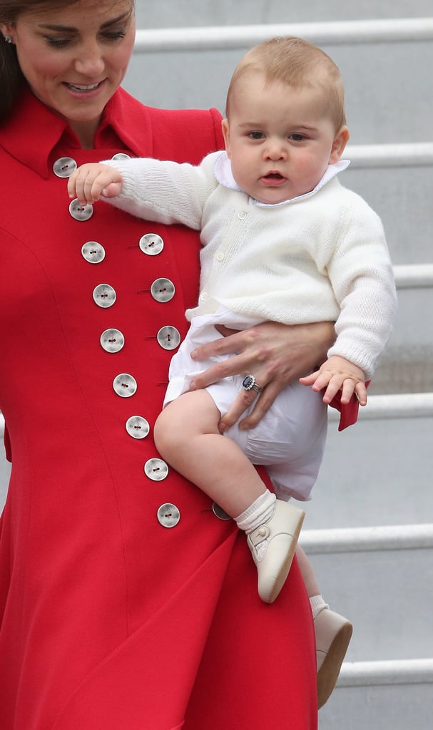 Kate Middleton and Prince William Start Tour With George