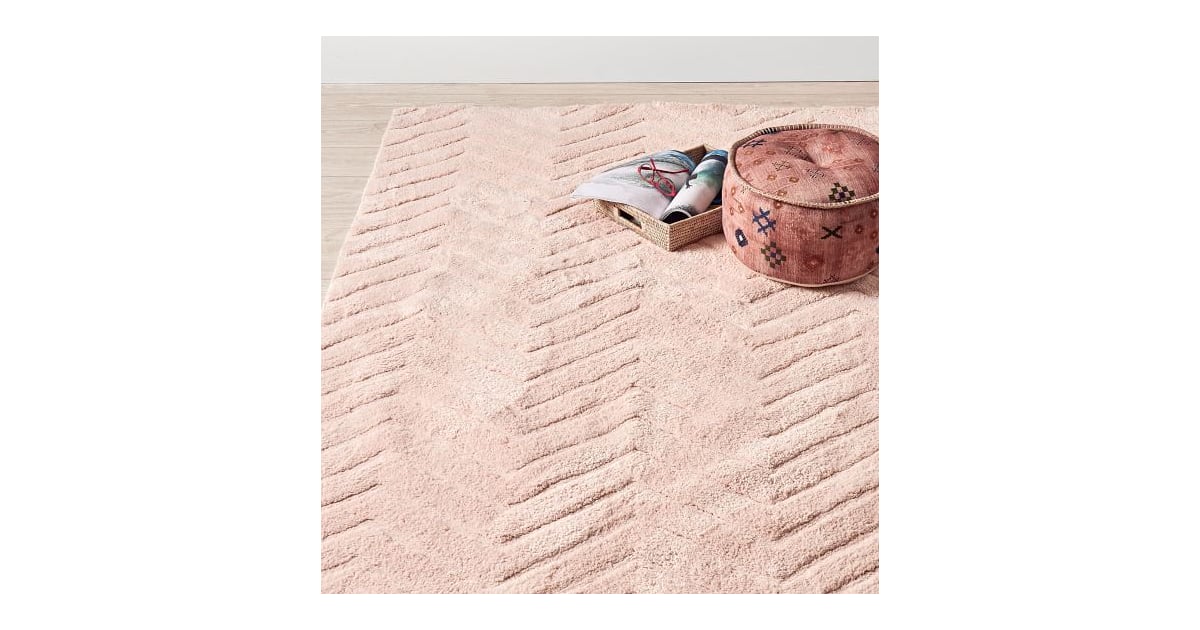 Plush Performance Chevron Rug | Best Dorm Essentials From Pottery Barn ...