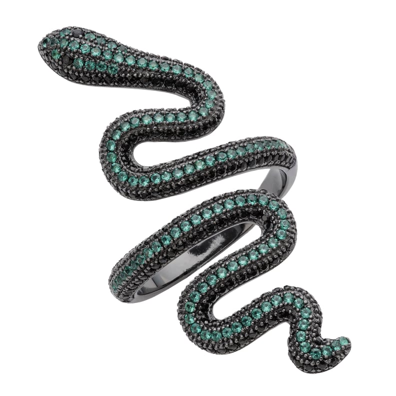 Green Snake Ring