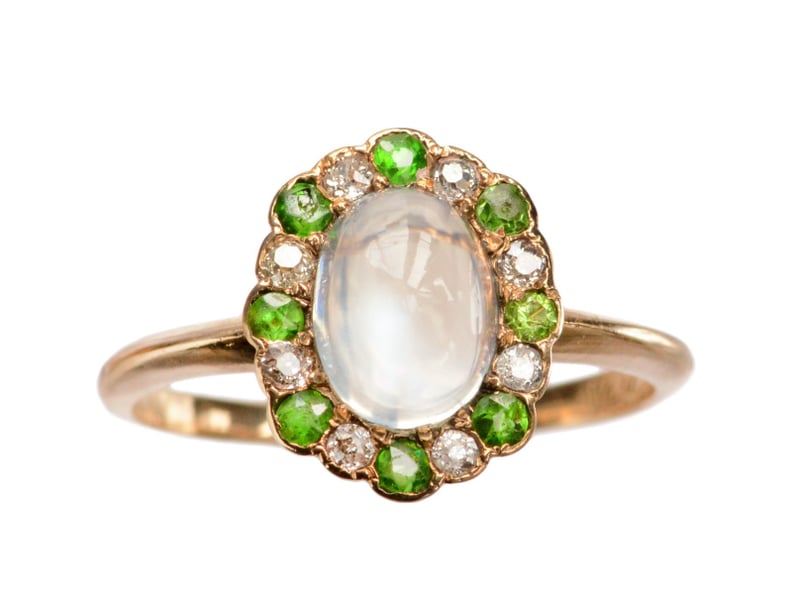Lena's Gift Was a Turn-of-the-Century Moonstone and Peridot Ring From Erie Basin