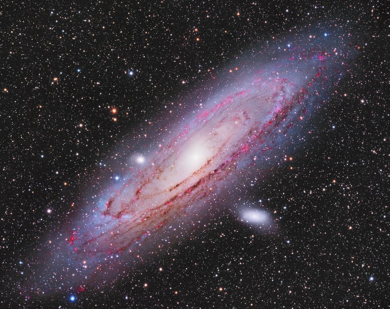 M31 Andromeda Galaxy, M32 and M110 Galaxies (Encinas y Estrellas, Spain)