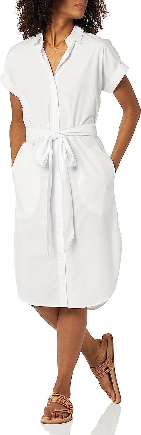 White Shirt Dress For Halloween Costume