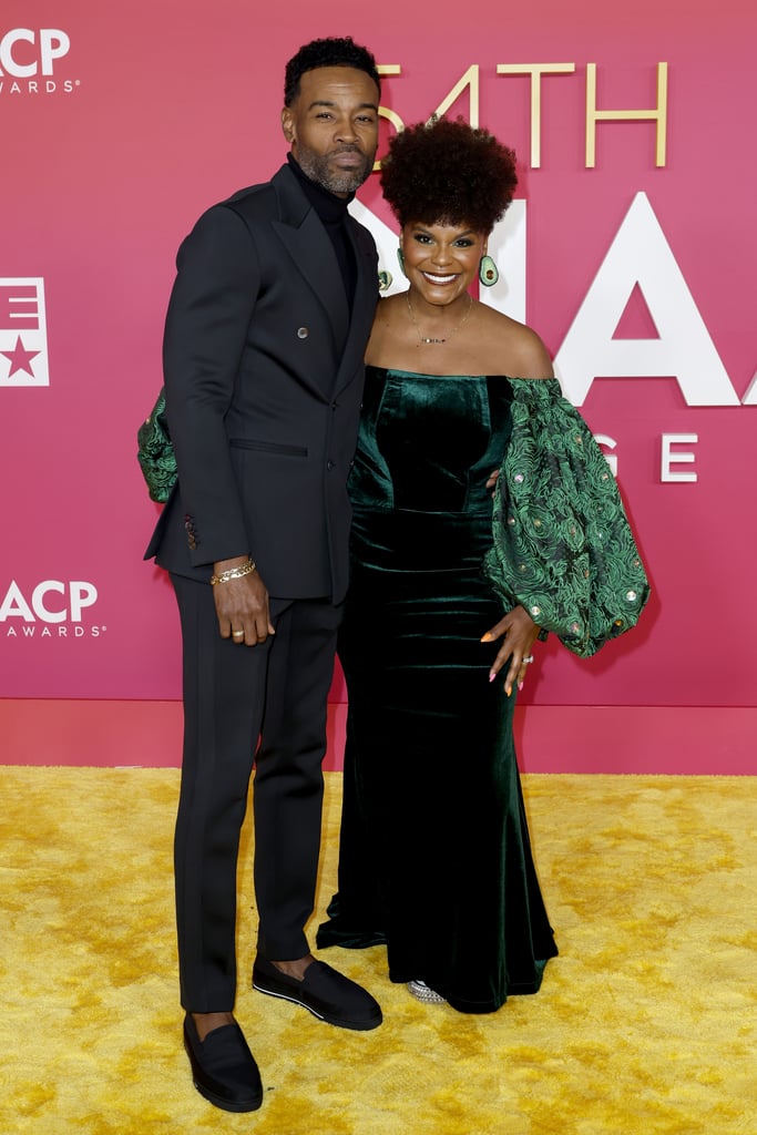 Chance Brown and Tabitha Brown at the 2023 NAACP Image Awards