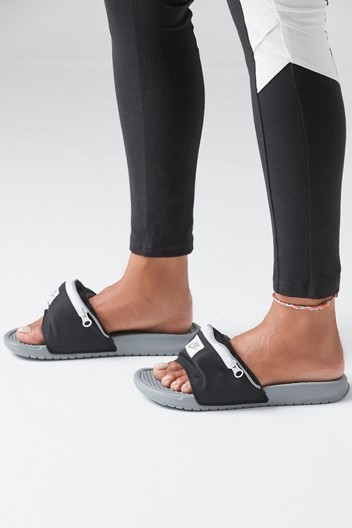 Nike Benassi Just Do It Fanny Pack Slide Sandals | POPSUGAR Fashion
